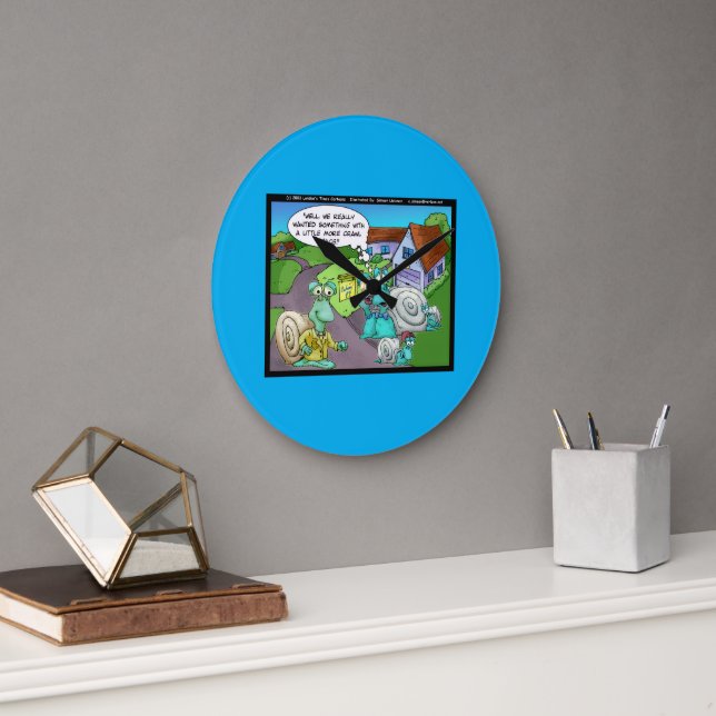 Snigel Real Gods Sales Funny Gifts & Collectibles Stor Klocka (Kontor)