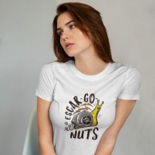 Snigel Robot Maskin Funny T Shirt