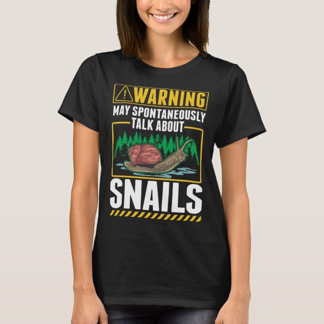 Snigel Slug Roman Snigel T Shirt (Framsida)