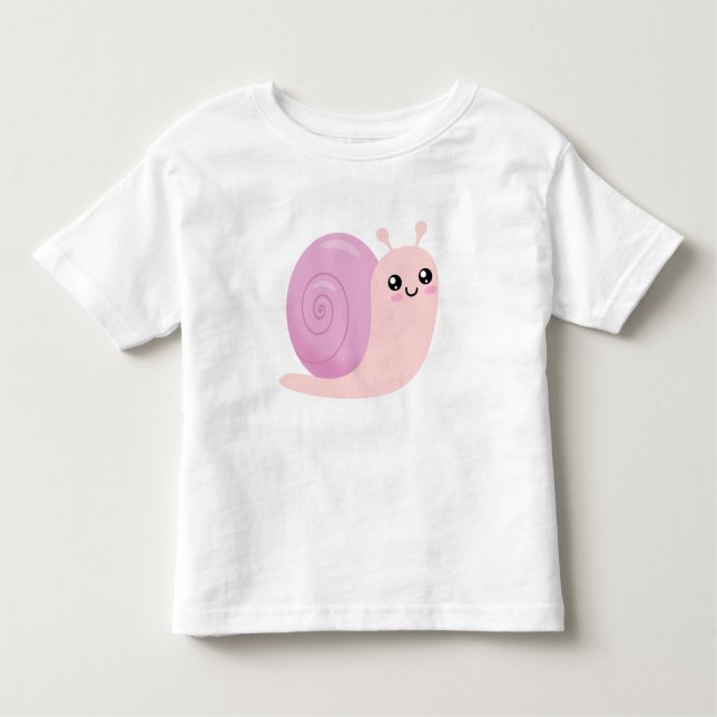 Snigel Småbarn T-shirt (Framsida)