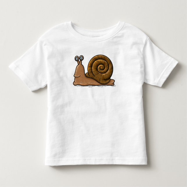 Snigel Tecknad Tee Shirt (Framsida)