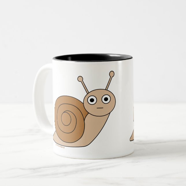 Snigel Två-Tonad Mugg (Framsida vänster)