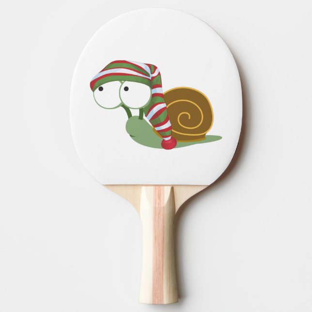 Snigel under vintern pingisracket (Framsidan)