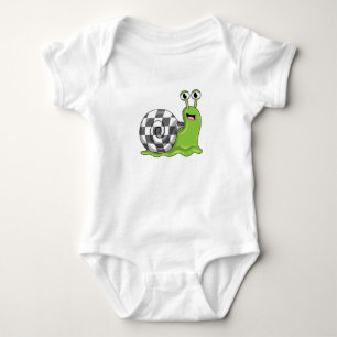 Snigel vid Chess med Chessboard T Shirt