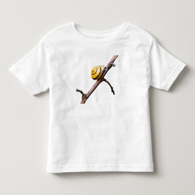Snigel vid gren tee shirt (Framsida)