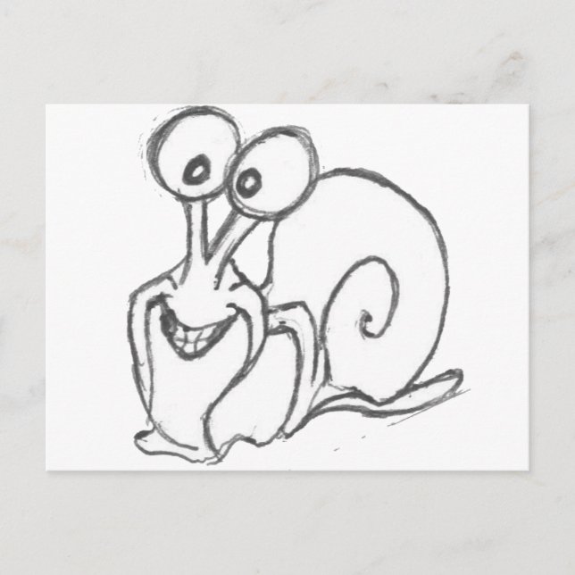 SNIGEL VYKORT (Framsida)
