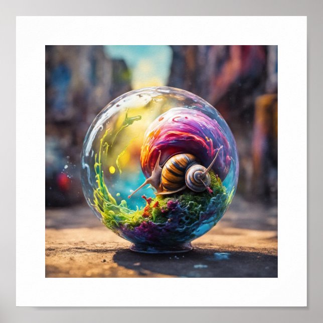 Snigel World Poster (Framsidan)