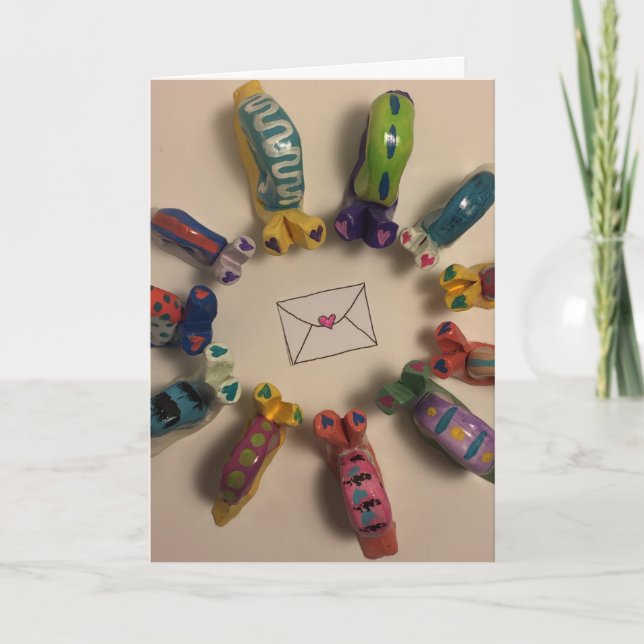 Snigeln postar hejer kort (Framsida)