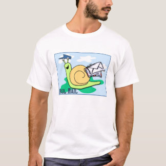 Snigeln postar leverans! tee shirt