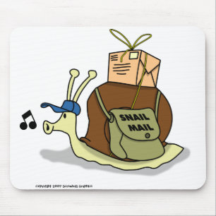 Snigeln postar Mousepad Musmatta