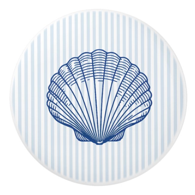 Snigelskal Blå Kust Knopp (Framsidan)
