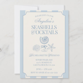 Snigelskal & Cocktailar Möhipps Itinerary och Inbjudningar
