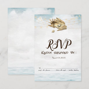Snigelskal,Hav,Snurljus RSVP Inbjudningar