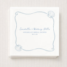 Snigelskal och bröllopsklockor Kustbröllopsdusch