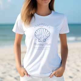 Snigelskal och bröllopsklockor Möhippa-fest T Shirt