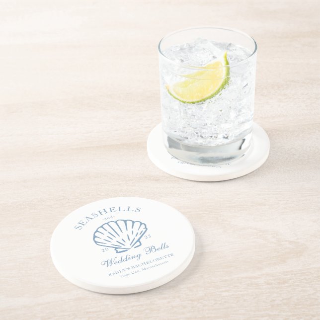 Snigelskal och bröllopsklockor Systerfest Sandsten Underlägg (Sidan)