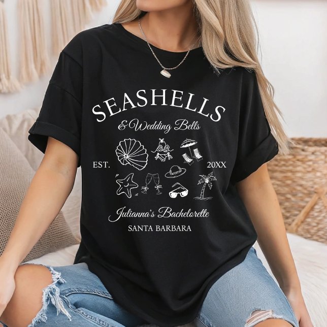 Snigelskal och bröllopsklockor Systerfest T Shirt (Skapare uppladdad)
