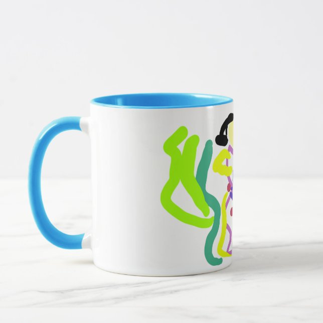 Snigelskal och sjöstjärna mugg (Vänster)