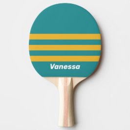 Snigelskal Soluppgång över Randig med Namn Pingisracket
