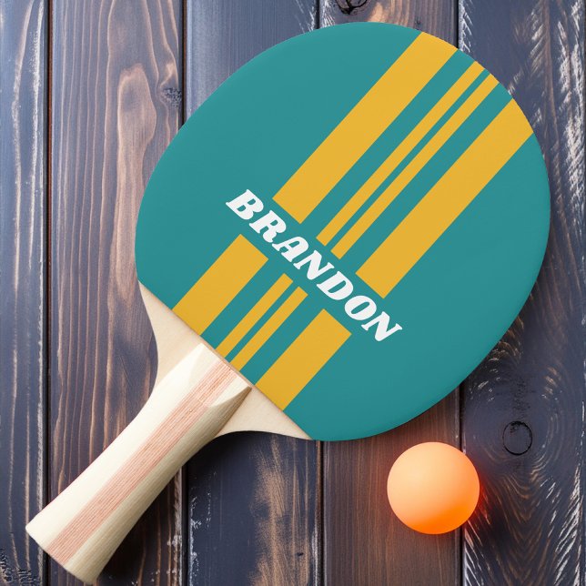 Snigelskal Soluppgång Rallyrand med namn Pingisracket (Skapare uppladdad)