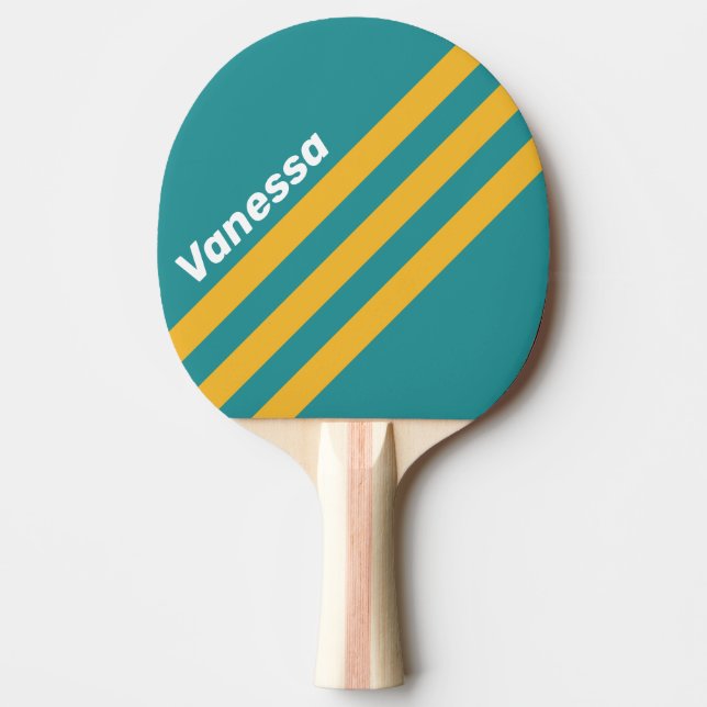 Snigelskal Soluppgångs Snedrandig med namn Pingisracket (Framsidan)