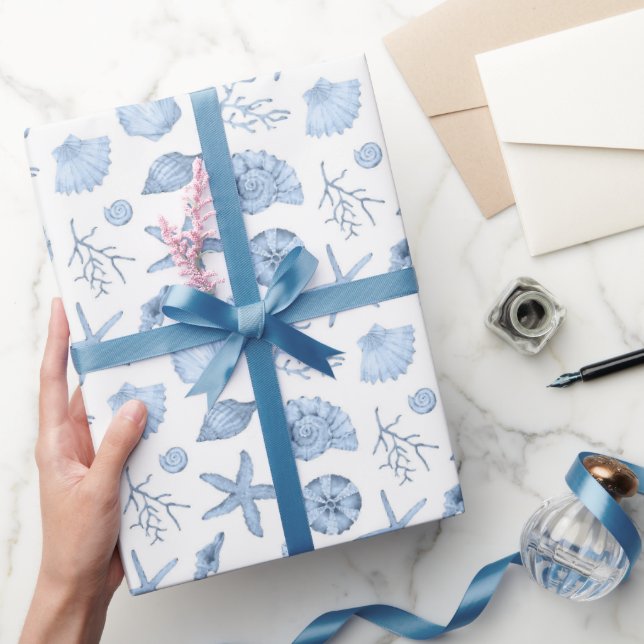 Snigelskal Strand Presentpapper (Gifting)