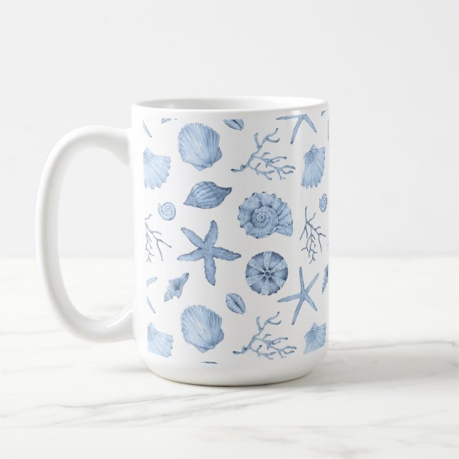 Snigelskal Strandsmugge Kaffemugg (Vänster)