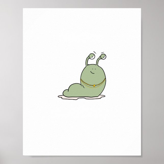 Snigelt tema, bug tema poster (Framsidan)