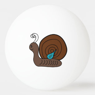 Snigeltecknad Pingisboll