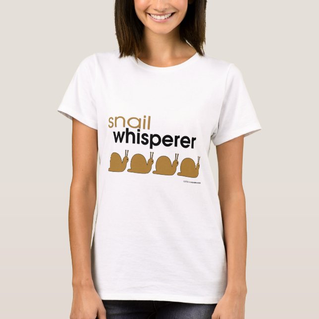 SnigelWhisperer T-shirt (Framsida)