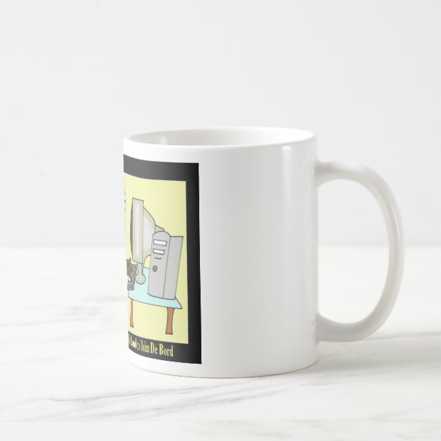 Sniglar Får E-post Roliga Tecknade Presenter & T-s Kaffemugg (Höger)