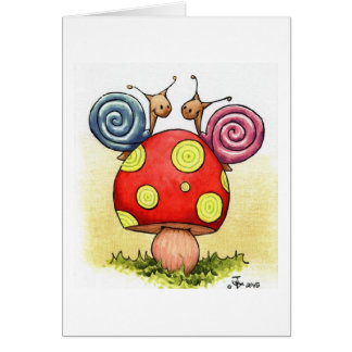 SNIGLAR HÄLSNINGSKORT