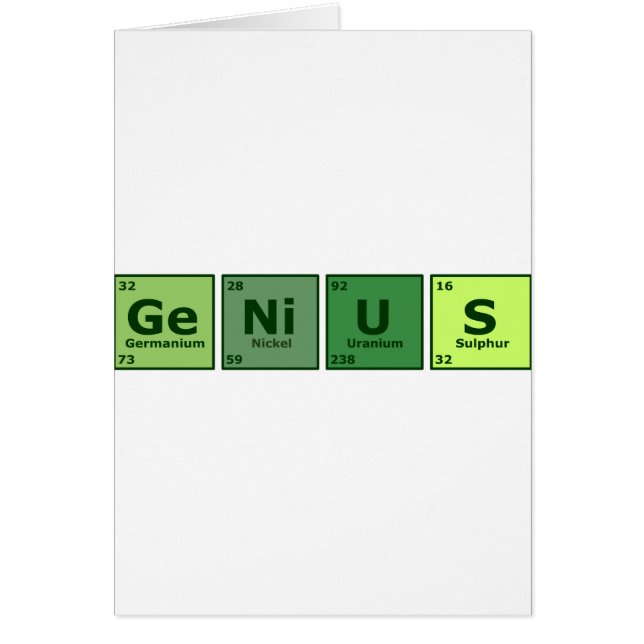 Snille Hälsningskort (Framsidan)