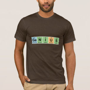 Snille - periodiskt bord av inslagprodukter t-shirt