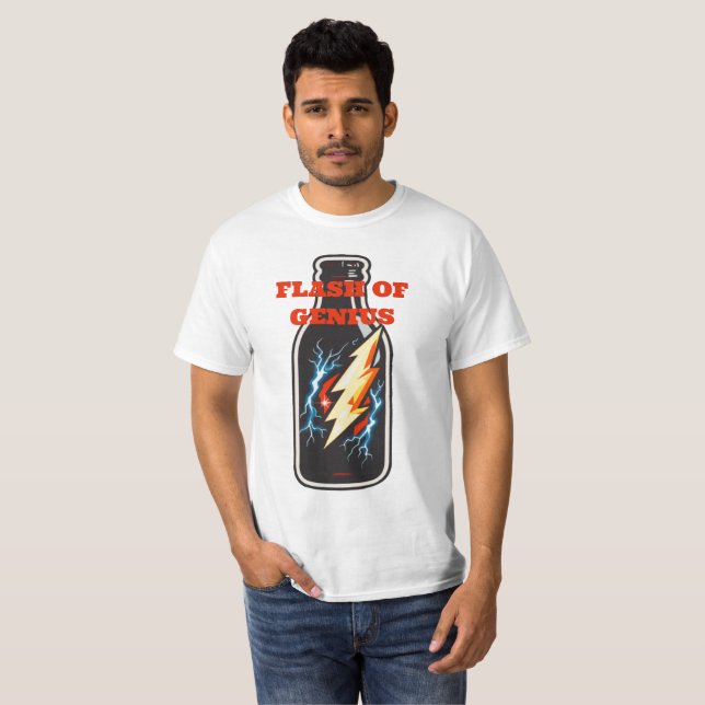 Snilleblixt T Shirt (Hel framsida)