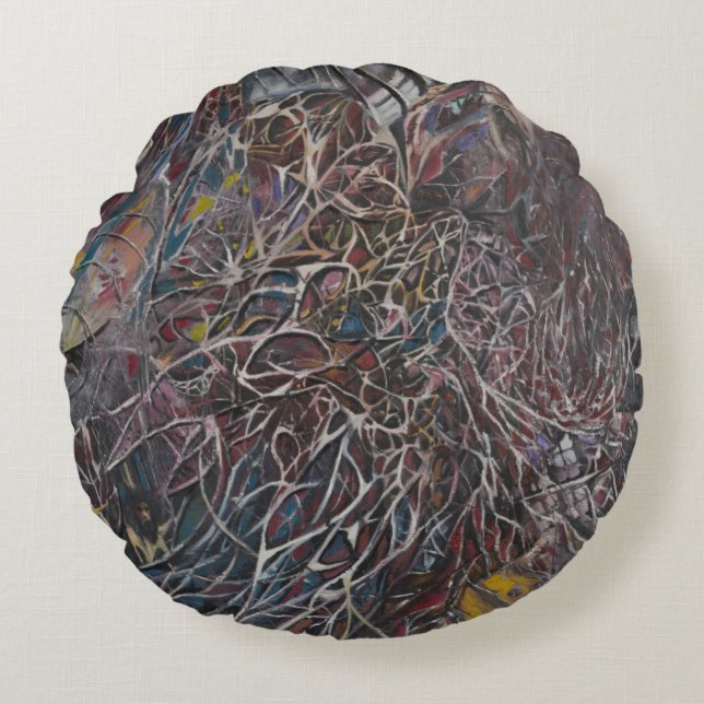 Snilleblixtar 2014 rund kudde (Framsidan)