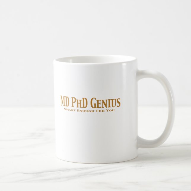 Snillegåvor för MD PhD Kaffemugg (Höger)