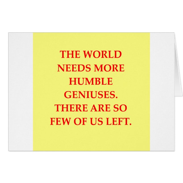 snilleskämt hälsningskort (Framsidan Horizontal)