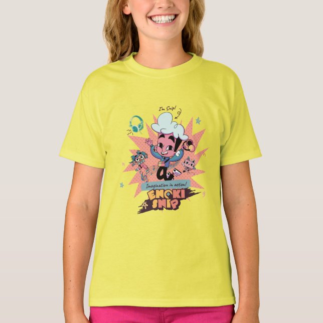 Snip de Enoki&Snip T Shirt (Framsida)