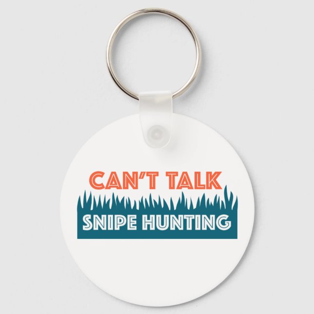 Snipe Hunting Nyckelring (Framsida)