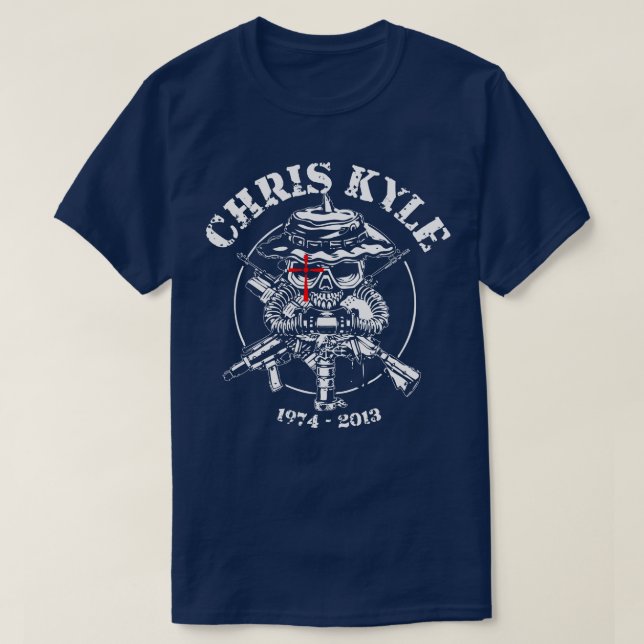 Sniper chris kyle t shirt (Design framsida)