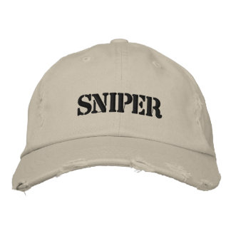 Sniper Hat Broderad Keps