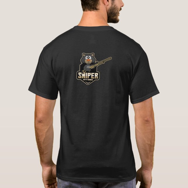 Sniper Kattunge T-Shirt (Baksida)