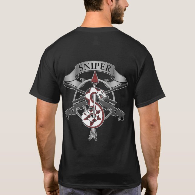 Sniper Logotyp T-Shirt (Baksida)