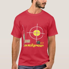 Sniper med hjälm med sju kulor T-shirt
