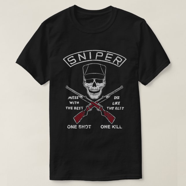 SNIPER T SHIRT (Design framsida)
