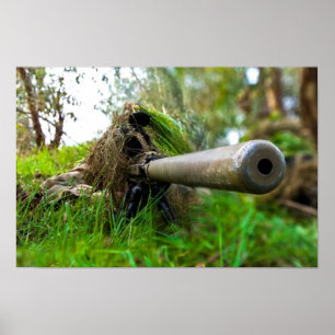 Sniper-utbildning Poster