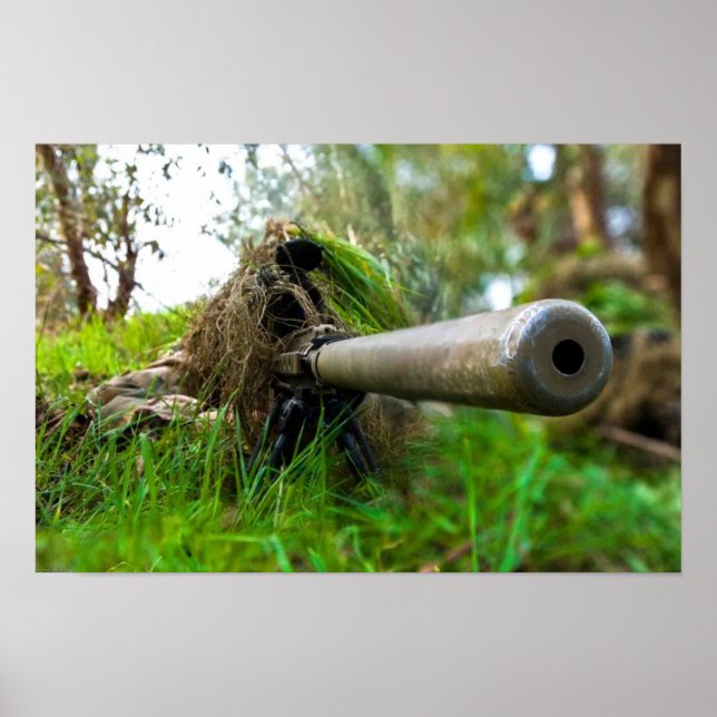 Sniper-utbildning Poster (Framsidan)