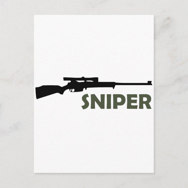 **SNIPER** VYKORT (Framsida)