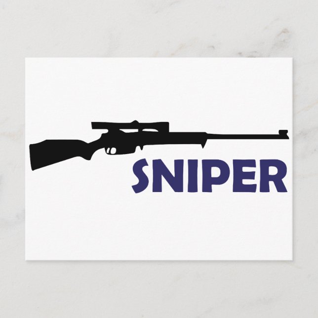 **SNIPER** VYKORT (Framsida)